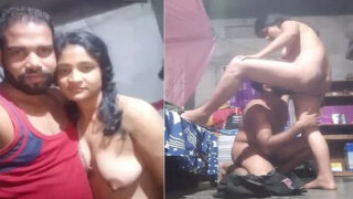 Fsiblog Desi Sex Village Couple Fuck At Home In Standing Style