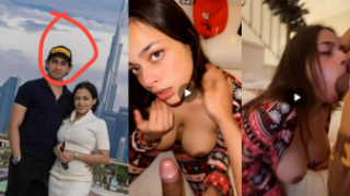 Fsiblog Cute Girl And Her Bf Tarvel In Dubai And Her Gf Give Her Blowjob Sex Mms Video
