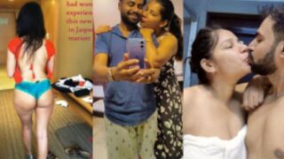 Indian Bhabhi sex Harshita Ankit Sex With Her Bf Couple Viral Mms Video