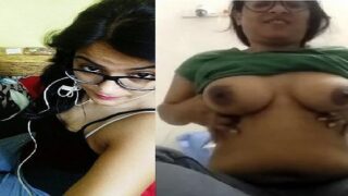 Fsiblog4 GF topless pressing big boobs show